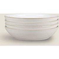 Denby Set of 4 Natural Canvas Pasta Bowls, Natural