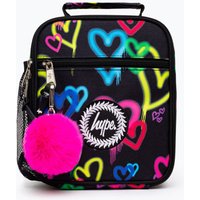 Hype Kids Graffiti Heart Lunch Box - Black, Black