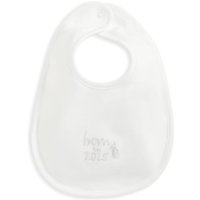 Mamas  Papas Kids Pure Cotton Born in 2025 Dribble Bib  White White | Bed Sava