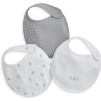 Mamas  Papas Kids 3pk Cotton Rich Hot Air Balloon Dribble Bibs  Blue Mix Blue Mix | Bed Sava