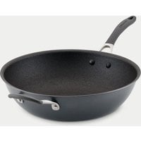 Circulon Scratch Defense 34cm Non Stick Wok - Grey, Grey