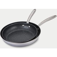Prestige Scratch Guard Stainless Steel Frying Pan Set - Silver, Silver