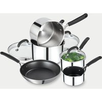 Prestige Made To Last Stainless Steel Pan Set of 5 - Silver, Silver