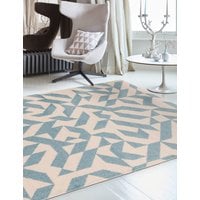 Asiatic Muse Shapes Rug - Large - Blue, Blue