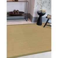 Asiatic Sisal Pure Cotton Rug - M - Beige, Beige