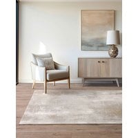 Asiatic Stellar ST01 Abstract Rug - Beige, Beige