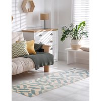 Asiatic Muse Shapes Rug - SML - Blue, Blue