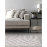 Asiatic Muse Chevron Grey Rug - Large, Grey