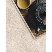 Asiatic Richie Soft Touch Shaggy Rug - MED - Beige, Beige