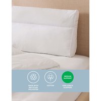 Sleep Solutions Contour Pillow - White, White