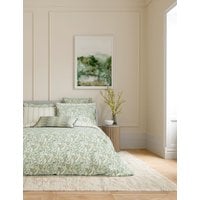 Bedeck Of Belfast Pure Cotton Alessie Bedding Set - SGL - Green Mix, Green Mix