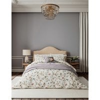 V&A Pure Cotton Sateen Kilburn Floral Bedding Set - 6FT - Multi, Multi