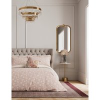 V&A Pure Cotton Eternal Bloom Bedding Set - SGL - Dusky Rose, Dusky Rose