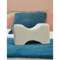 Kally Sleep Firm Knee PIllow  White White | Bed Sava