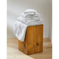 M&S Collection Egyptian Cotton Luxury Heavyweight Towel - BATH - White, Petrol,Charcoal,Duck Egg,Mocha,White,Silver Grey