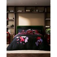 Ted Baker Pure Cotton Expressionist Floral Bedding Set - DBL - Multi, Multi