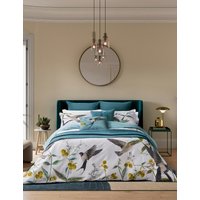 Ted Baker Pure Cotton Botanical Birds Bedding Set - DBL - Multi, Multi