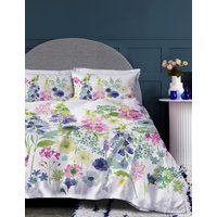 Bluebellgray Pure Cotton Foxglove Bedding Set - 6FT - Multi, Multi