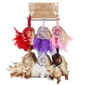 Set of 60 Dreamcatchers on Display Stand | Bed Sava
