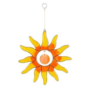 Orange Sun Suncatcher | Bed Sava