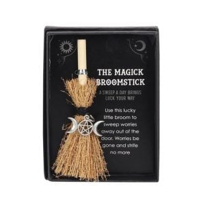 Triple Moon Mini Magick Broomstick | Bed Sava