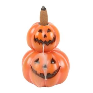 Stacked Pumpkins Backflow Incense Burner | Bed Sava