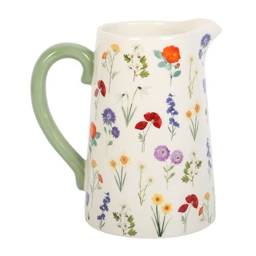 17cm Wildflower Ceramic Flower Jug | Bed Sava