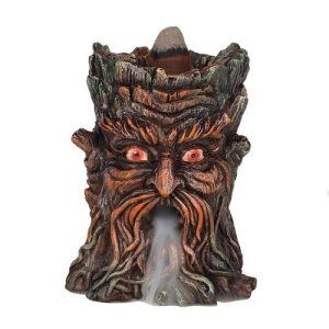 Small Green Man Backflow Incense Burner | Bed Sava