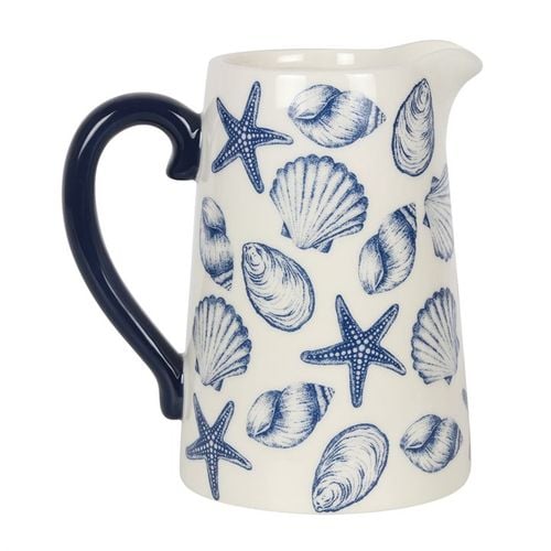 17cm Seashell Ceramic Flower Jug | Bed Sava