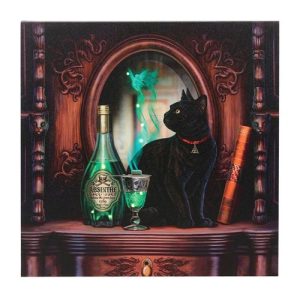 Absinthe Light Up Canvas Plaque by Lisa Parker | Bed Sava