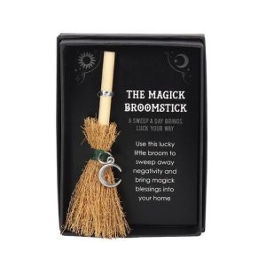 Crescent Moon Mini Magick Broomstick | Bed Sava