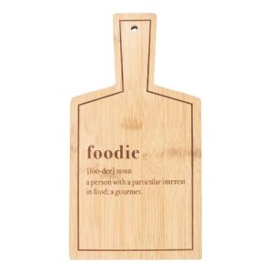 Foodie Bamboo Serving Board | Bed Sava