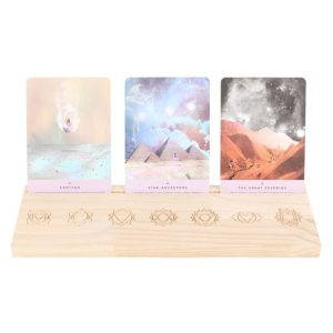 Natural Seven Chakras Tarot Card Stand | Bed Sava