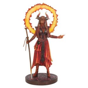Fire Elemental Sorceress Figurine by Anne Stokes | Bed Sava