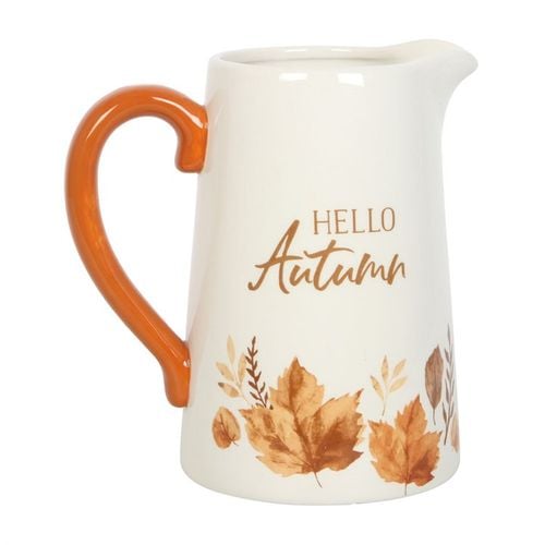 17cm Hello Autumn Ceramic Flower Jug | Bed Sava