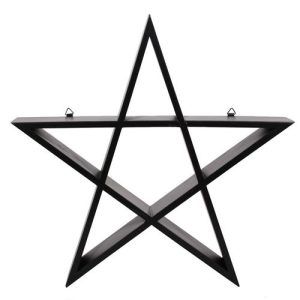 Pentagram Wall Shelf | Bed Sava