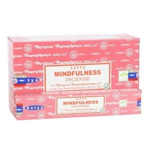 12 Packs of Mindfulness Incense Sticks by Satya | Bed Sava