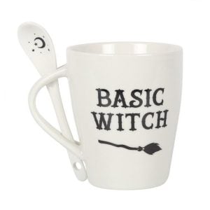 Basic Witch Mug and Spoon Set | Bed Sava