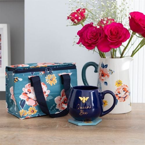 17cm Bee utiful Floral Ceramic Flower Jug | Bed Sava
