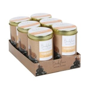 6 Tins of Elements Frankincense Jumbo Backflow Cones | Bed Sava