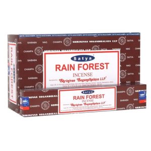 12 Packs of Rainforest Incense Sticks by Satya | Bed Sava