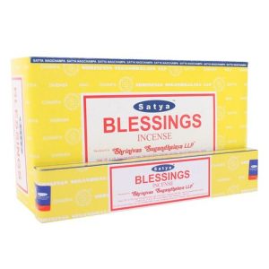 12 Packs of Blessings Incense Sticks by Satya | Bed Sava