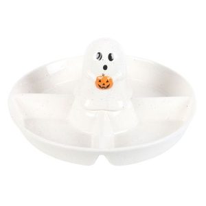 Ghost Chip  Dip Snack Dish | Bed Sava