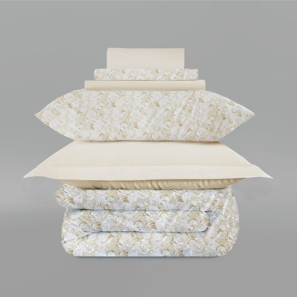 300 Thread Count Victoria Bedding Set - Sand, Double / Sand