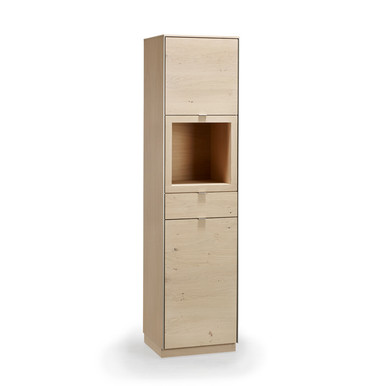 Oak Display Cabinet Skovby 914 white oiled oak