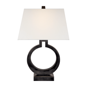 Ring Form Table Lamp Bronze Table Lamp Small  Andrew Martin | Bed Sava