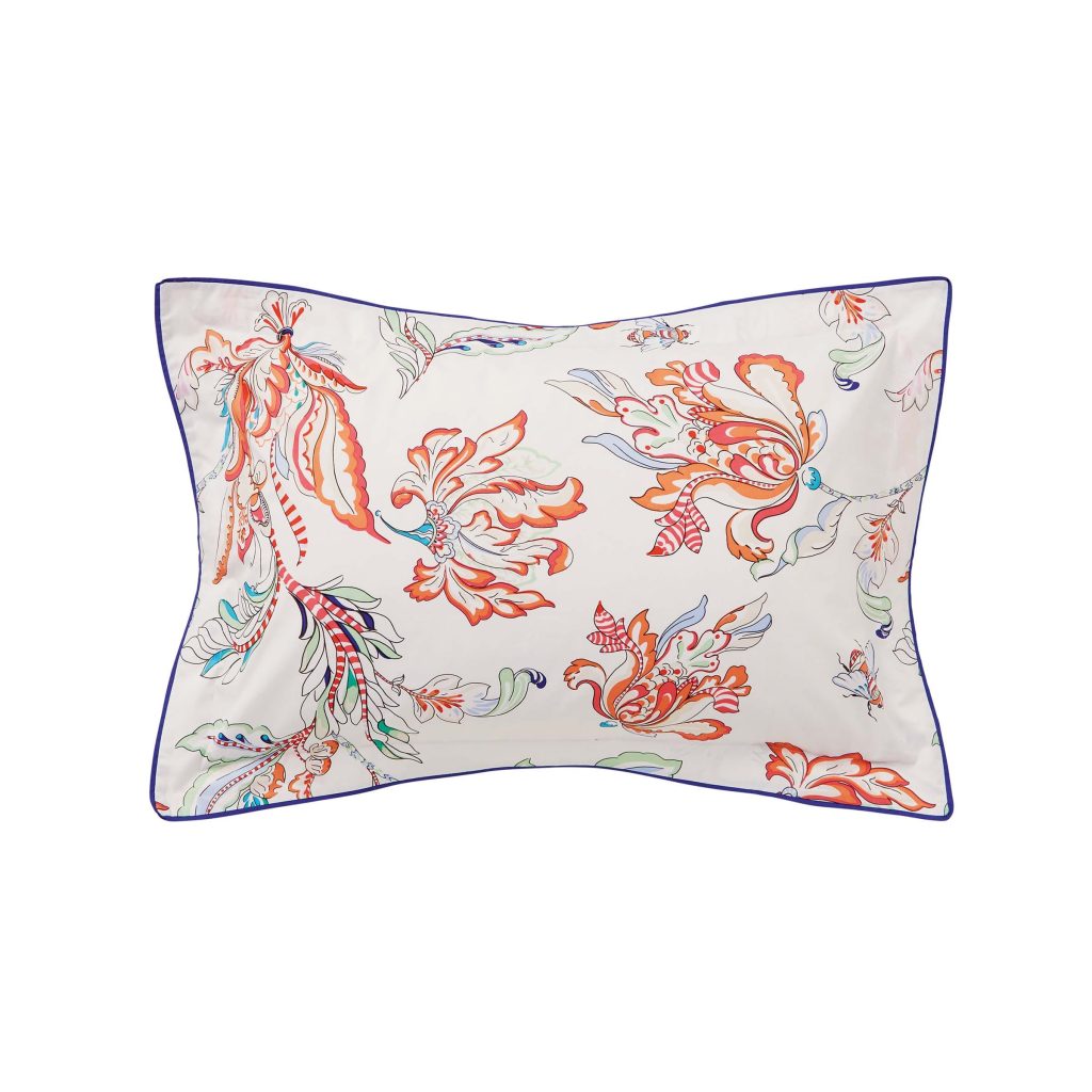 Yvonne Ellen Signature Floral Pair of Oxford Pillowcases, Multi