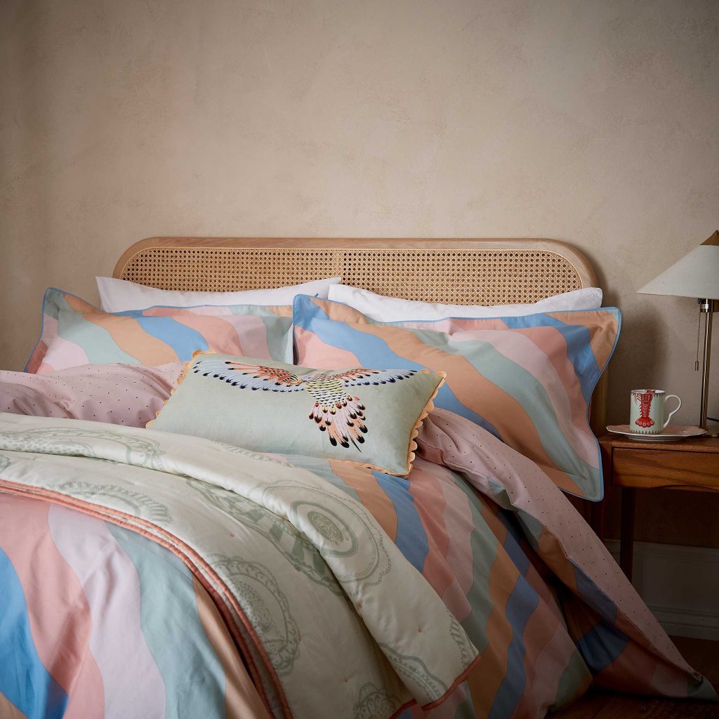 Yvonne Ellen Signature Stripe Single Duvet Cover Set, Multi