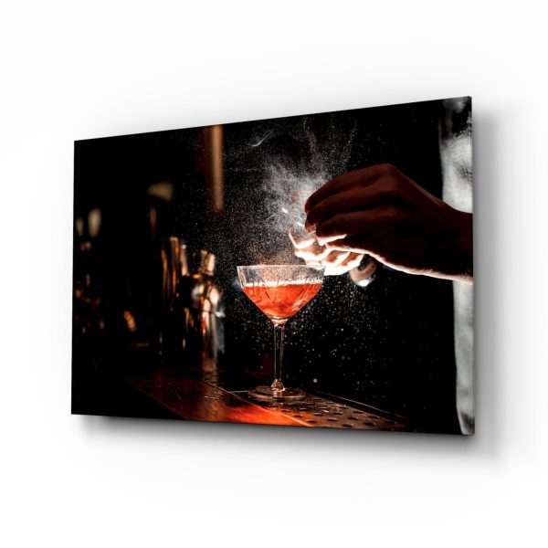 Coctail Glass Wall Art | Bed Sava