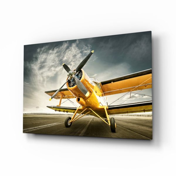 Aircraft Glass Wall Art | Bed Sava